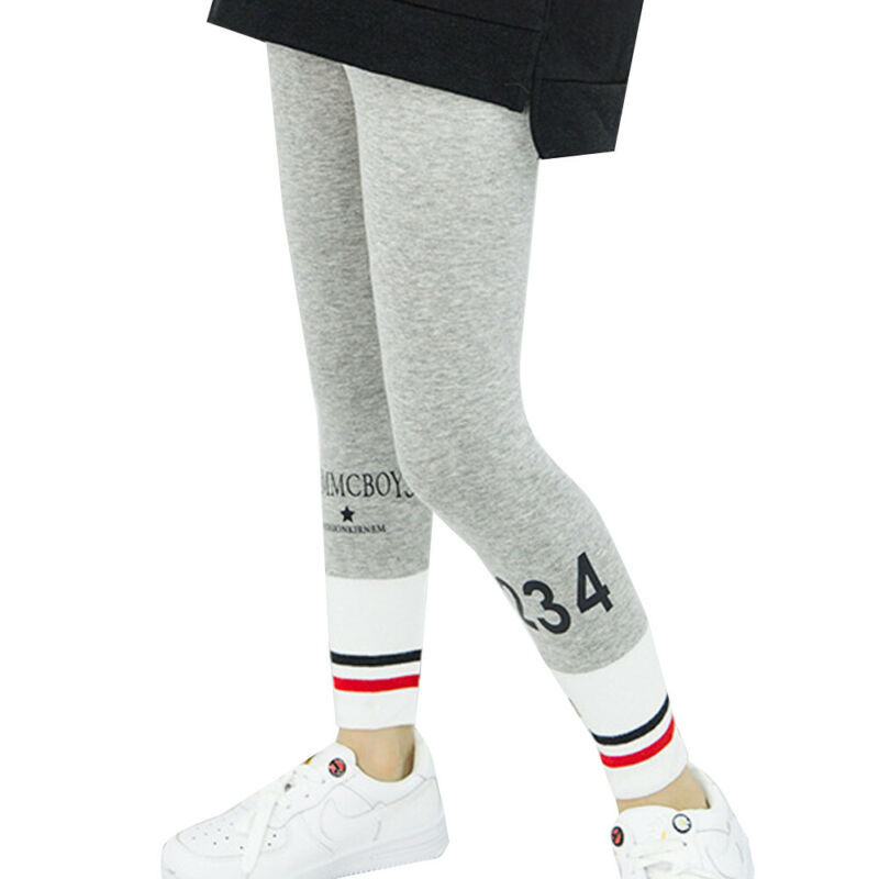 Baby Girls Stretchy Leggings Pencil Pants Casual Slim Sport Legging Trousers US