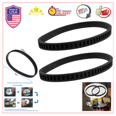 Rubber Tires Replacement 650721-00 Compatible With Dewalt Dw