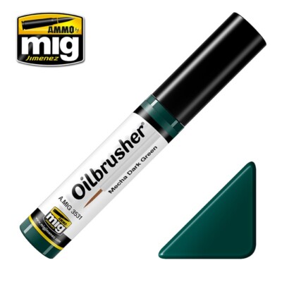 AMMO Mig Jimenez Oilbrushers Vol 2 for detail painting & touch ups - 5 metallics