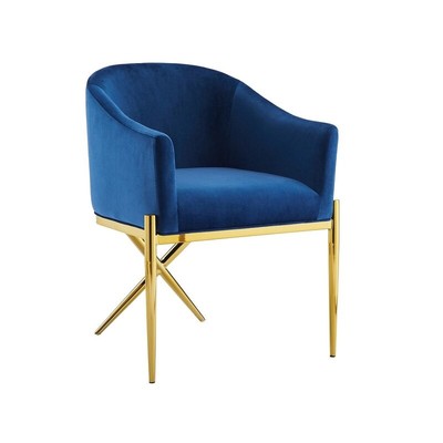 Best Master Furniture Sheryl Velvet Upholstered Dining Chair