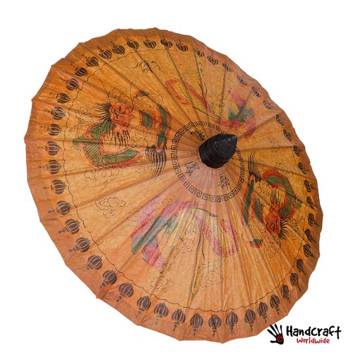 Vintage Asian Parasol 8
