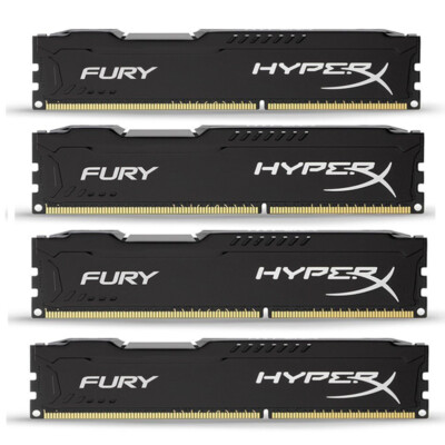 HyperX FURY DDR3 16GB 32GB 1600MHz 1866MHZ  Desktop RAM Memory DIMM 240pins 1.5V