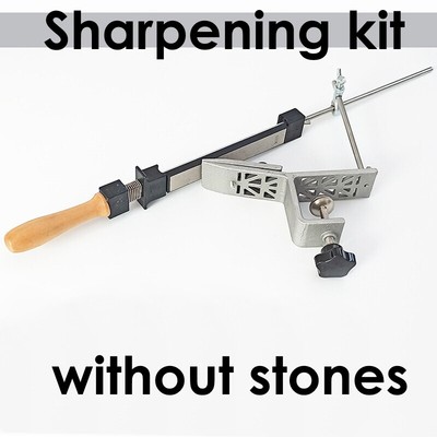 Knife Sharpener Chef Professional Home Sharpening Kit  Abrasive Tool Whetstone