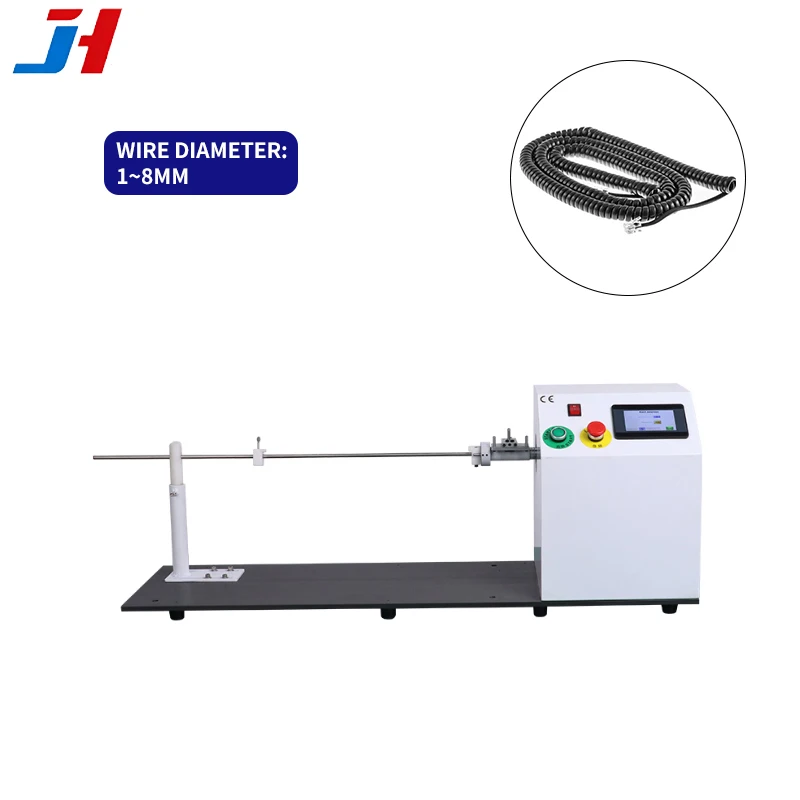 JH-2055 Telephone Cable Spiraling Machine High-Speed Servo Motor 4500rpm 1-8mm D