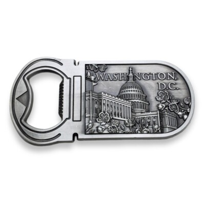 Washington DC Fridge Magnet Bottle Can Opener Beer Cap Travel Souvenir USA Gifts