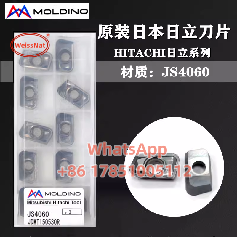 HITACHI JDMT150508R JS4060 Carbide Inserts 10pcs Milling HITACHI JDMT150508R JS4060 Carbide Inserts 10pcs Milling