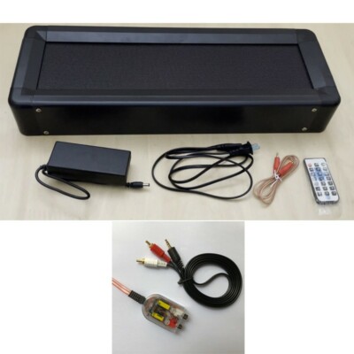 Wifi Voice-Activated Music Spectrum Rhythm Light Clock w/ Impedance Converter