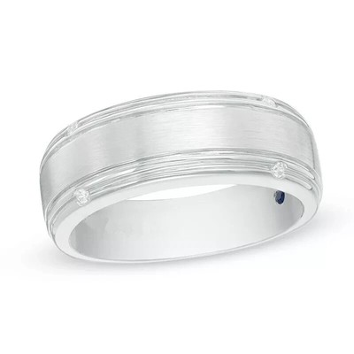 14K White Gold Plated 1Ct Round Lab-Created Diamond Women's Valentine Gift Ring
