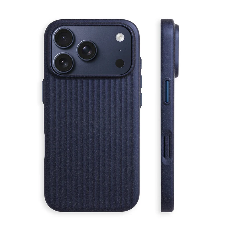 Magsafe Matte Corrugated Magnetic Case for Iphone 16 17Pro 15 17Pro Max Luxury