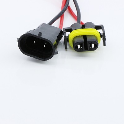 2pcs HID White H11 H8 COB LED Bulbs Fog Lights + Canbus ... h11 led load resistor wiring harness 