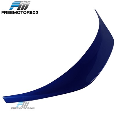 Fits 22-23 Subaru BRZ Toyota GR86 #K7X Blue IKON Style Roof & TRD Trunk Spoiler