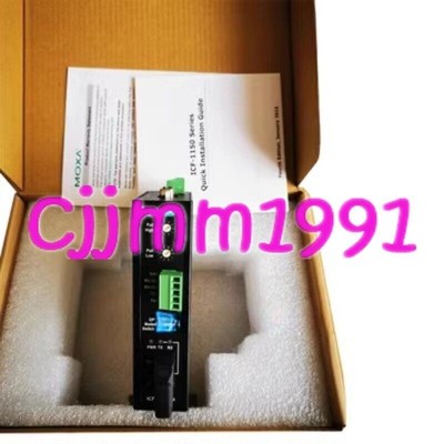1PC new MOXA ICF-1150-M-SC multimode converter Serial to optical fiber  #A6-39