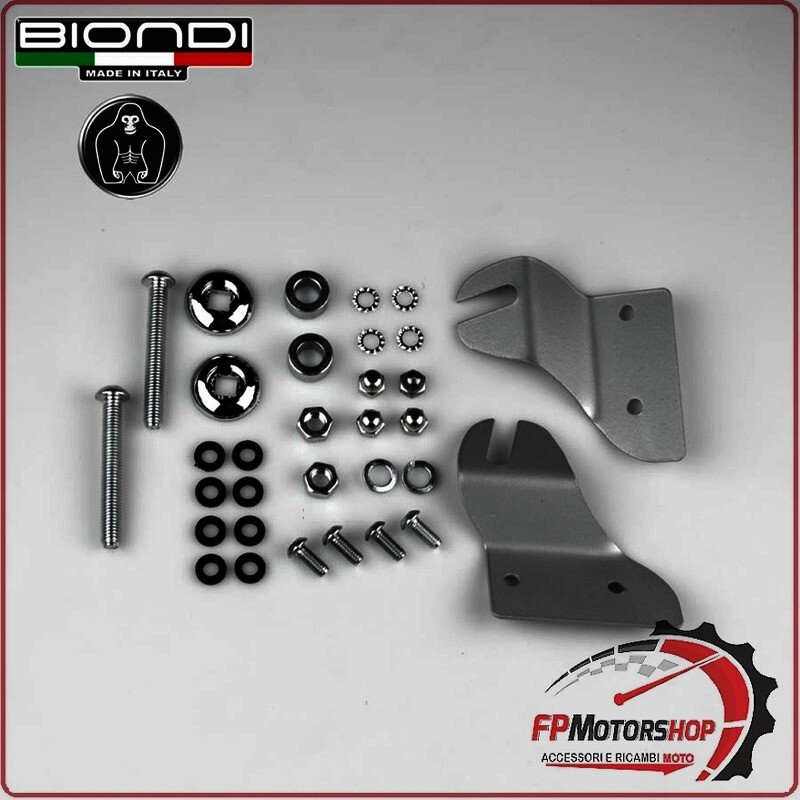 KIT MONTAGGIO ATTACCHI CUPOLINO PER MOTO YAMAHA XJR 1300 02 BIONDI 8010169