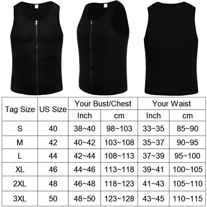 Gynecomastia Compress Tank Tops Men's Slim Body Shaper Sport Athletic Sweat Vest