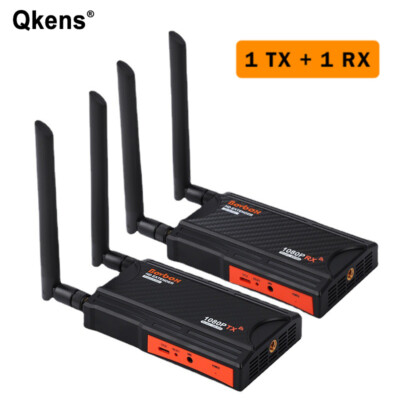 HD 60Hz 200M Wireless Transmitter Receiver HDMI Extender Camera PC TV Projector