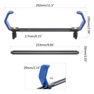 Adjustable Bikes Rack Belt Aluminum Alloys Bicycles Wheel Stabilizers