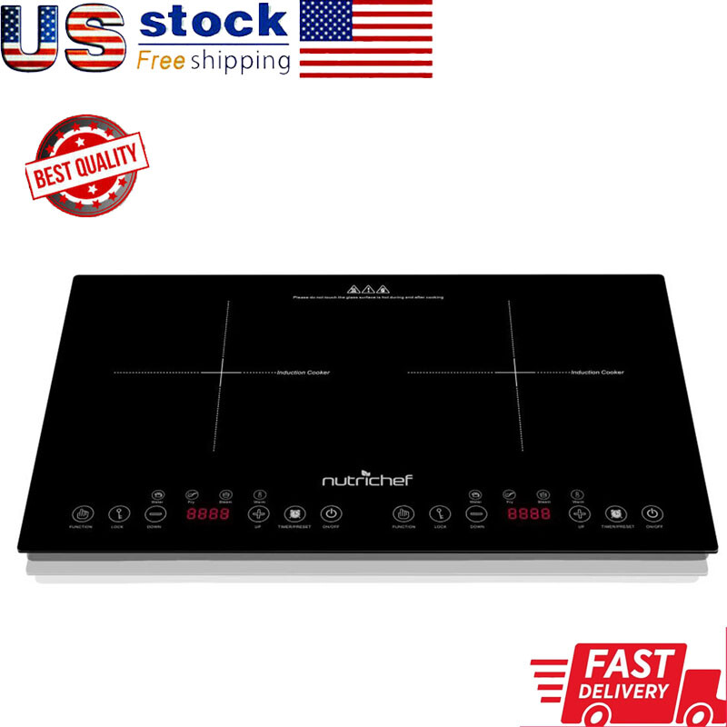Electric Induction Cooktop Digital Kitchen Countertop Hot Plate