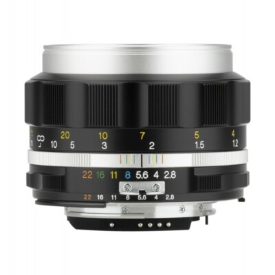 Voigtlander SLR-Mount 90mm F2.8 APO-SCOPAR SLIIs for Nikon-Silver Rim BRAND NEW