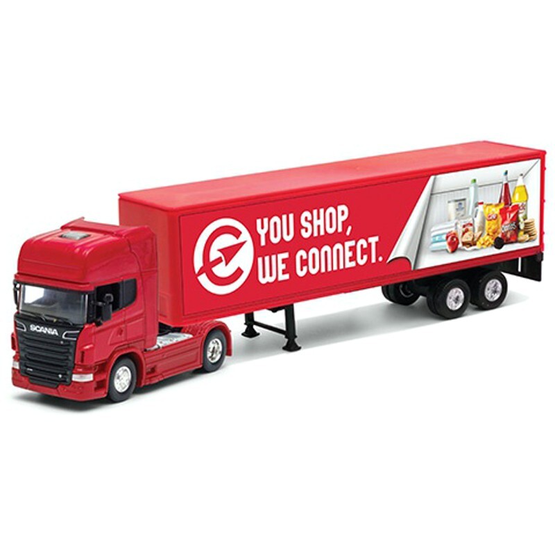 Scania V8 R730 Tractor Trailer Truck Haulier Transporter Kids