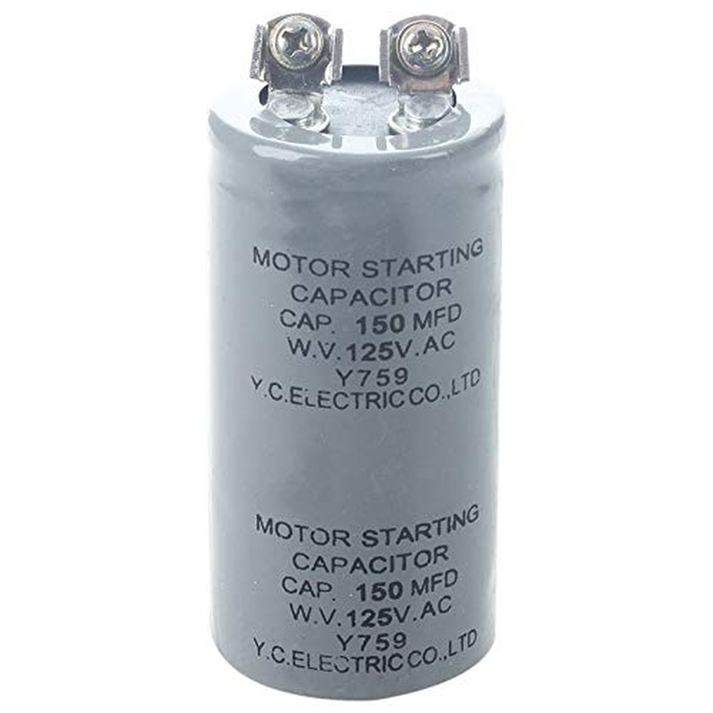 Motor Starting Run Capacitor 150MFD 125VAC S1V4 for GE Whirlpool Maytag Fridge