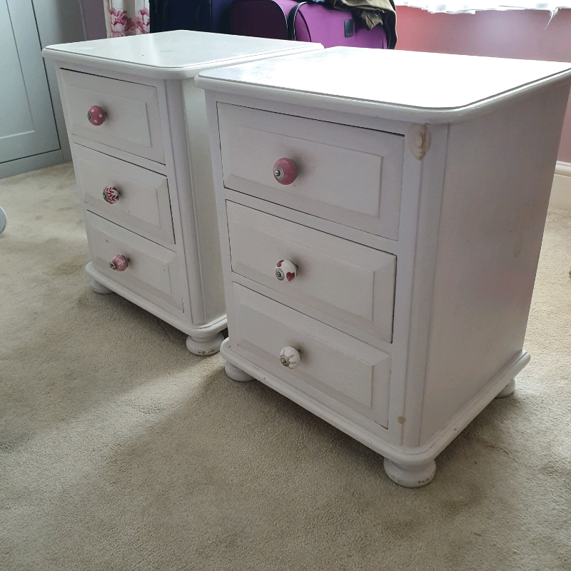 Pair of upcycled bedside tables in Ipswich, Suffolk Gumtree