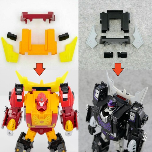 美品　３点セット　Black Prime似, Rodimus似,Hotrod似 IN STOCK】Original ThreeZero 3A G1 MDLX Transformation