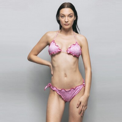 

Костюм бикини женщина треугольник с нижним бельем GAELLE Paris GBBD700 Pink Bon E2023, Multicoloured