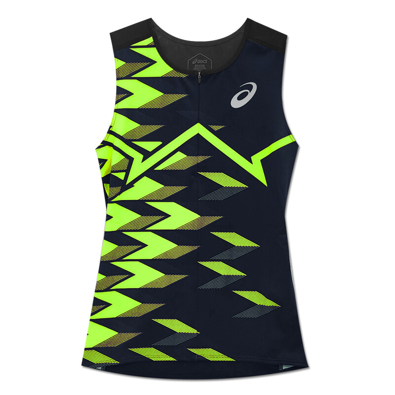 Asics Half-Zip Sleeveless Top Women's Running Sports Tank