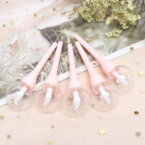 5pcs 6ml Lollipop Empty Lip Gloss Tube Mini Refillable Bottles Lips Balm BoDSAA