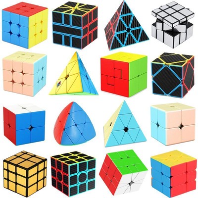Meilong Magic Cube 3x32x2 Professional 4x4 Special Mirror Speed random shape