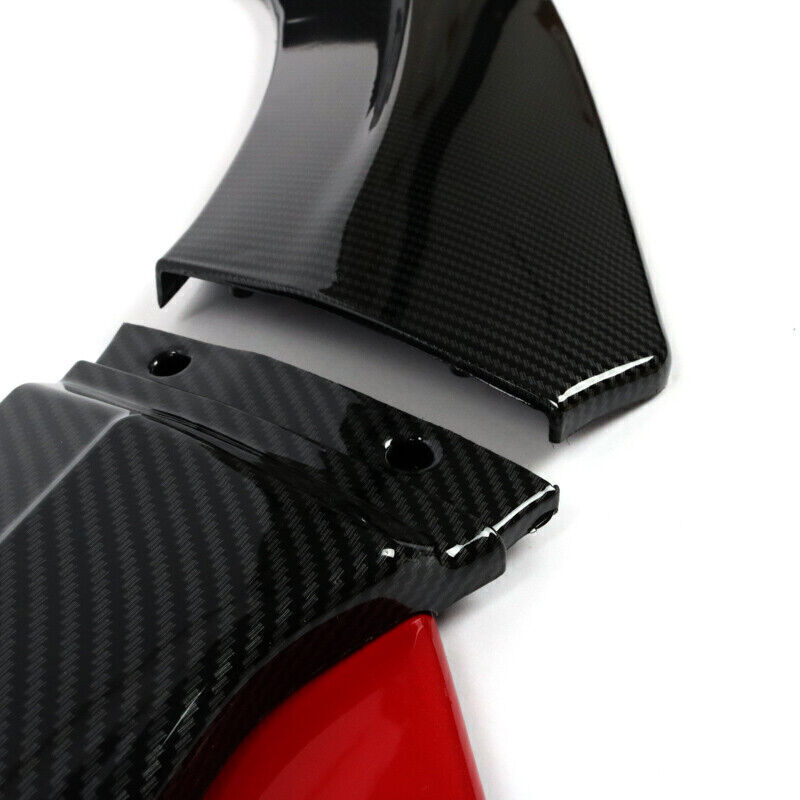 Carbon Fiber Front Bumper Lip Spoiler Body Kit For Mazda 3 6 2000-2023
