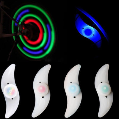 4pcs Colorful Night Bicycle Wheel Light Bicycle Spoke Light