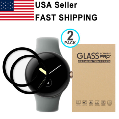 2PACK PMMA Curved Screen Protector For Google Pixel Watch Watch 2