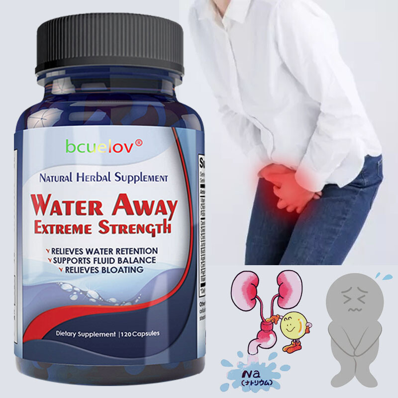 Water Away Pills Maximum Strength - Herbal Diuretic Pills for Water Retention