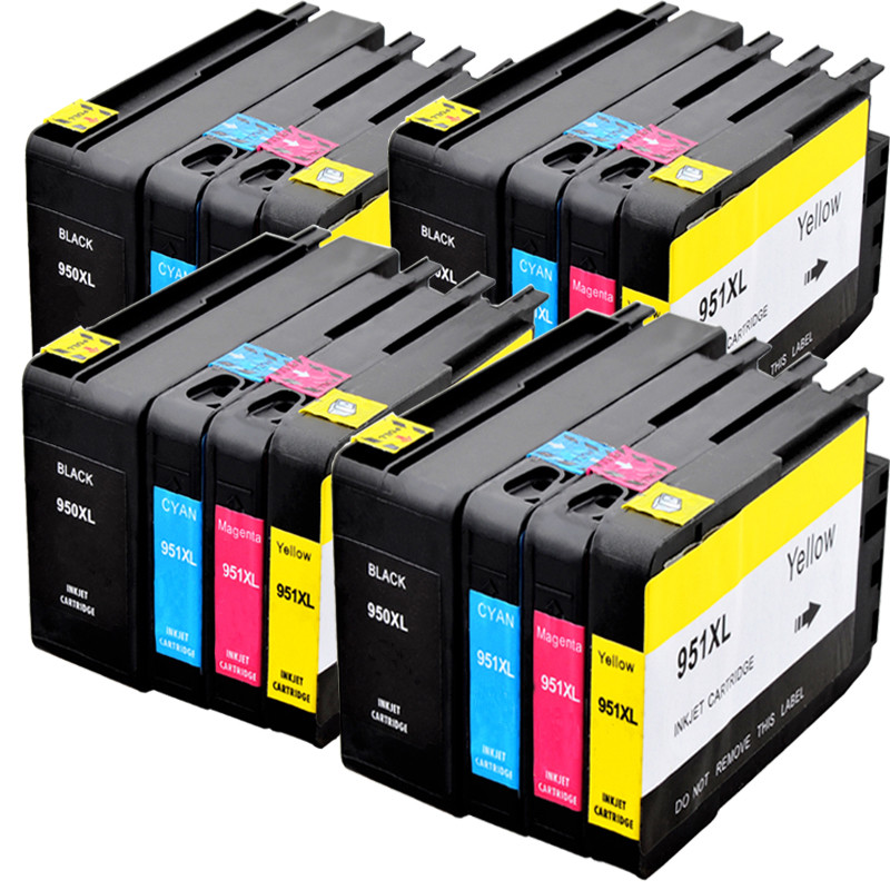 16PK ink cartridges for HP 950XL 951 XL OfficeJet Pro 8100 8600 8610