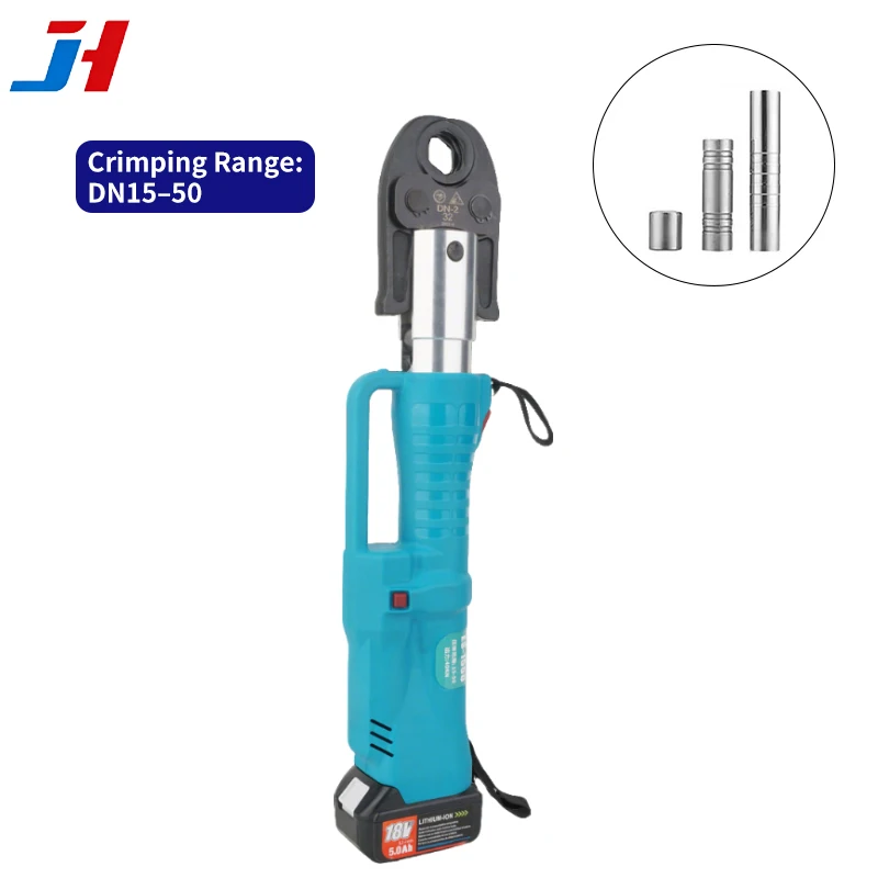 Electric Hydraulic Crimping Tool 18V Battery OLED Screen Auto Reset One-Key Star