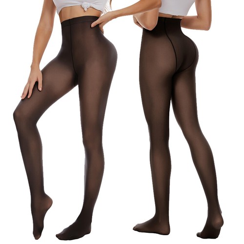 Flawless Legs Fake Translucent Keep Warm Pantyhose Tights Stockings for Women US