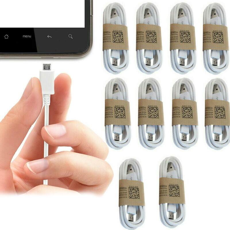 10 Pack Micro USB Charger Fast Charging Cable Cord For Andro
