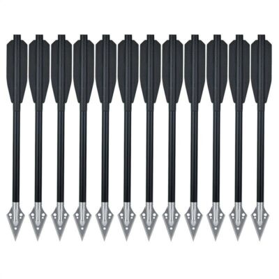 6.5'' Aluminum Arrows Mini Bow Bolts Screw-in Blade Arrowhead Archery Bow Shoot