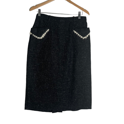 50s tweed shop skirt