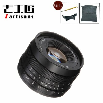 7artisans 50mm F/1.8 MF Prime Lens for Canon EF-M Mount EOS M6 M10 M100 M50 M5