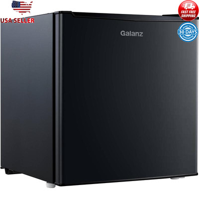 Compact Mini Fridge Energy Efficient Single Door Cool Storage Reversible Freezer