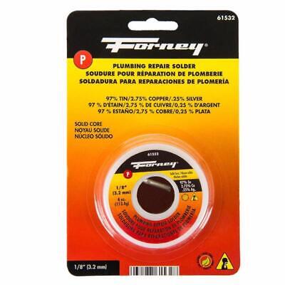 Forney 61532 Tin/Copper/Silver 4 oz. Lead-Free Plumbing Solder 0.13 Dia. in.