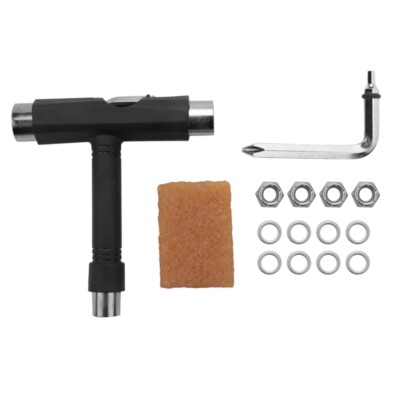 Skateboard Repair Tools Kit Multifunctional Skateboards  T-Shape9843