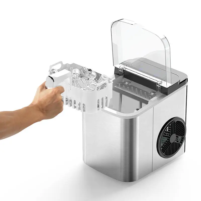 12KG household automatic ice machine commercial ice machine small ice cube machi