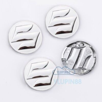 4pcs Car Wheel Center Hub Caps Cover Emblem Badge Wheel Rim Hub Cap For Suzuki