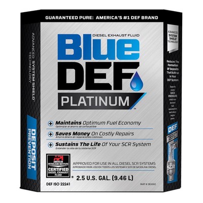 Blue Def Platinum Diesel Fuel System Cleaner 2.5 gal - Total Qty: 1