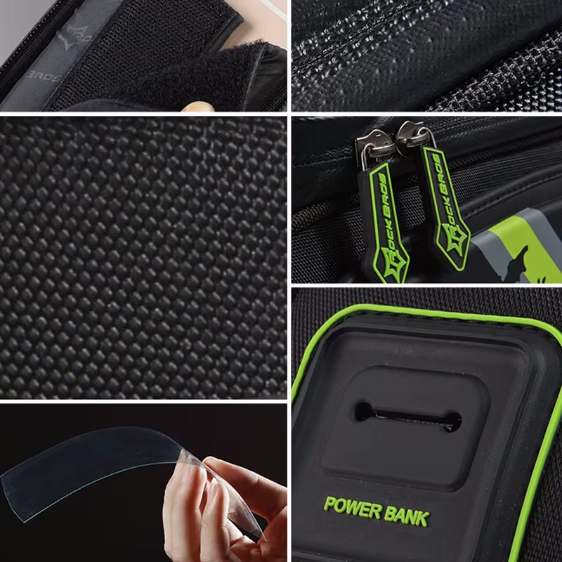 Bicycle Frame Front Tube Waterproof Bike Bag Touch Screen Bike Saddle Package Fo