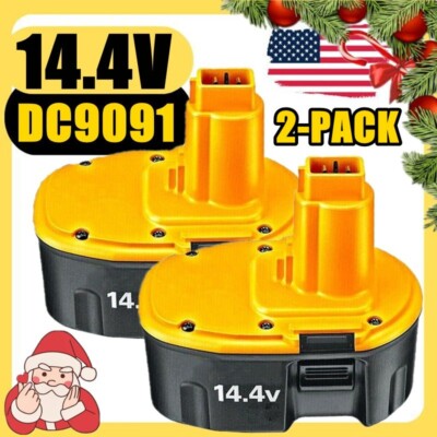 14.4 Volt For DEWALT DC9091 Battery DW9091 DW9094 DE9091 DE9092 Replacement