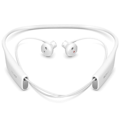 Écouteurs Sony Ericsson HPM-64D - Blanc, Avec Micro, Jack 3.5mm, Style Tour De Cou